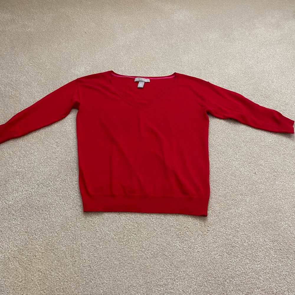 Red Banana Republic sweater size XS Petite
